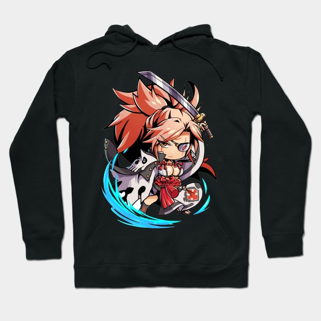 Baiken Guilty Gear Hoodie by abdul rahim